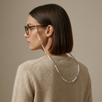 ALBA Delicate Seed Bead 3-in-1 Glasses Chain 72CM - View 4 - VÉSU ATELIER