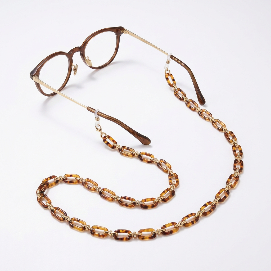 CLASSIC Artisan Acetate 3-in-1 Glasses Chain & Necklace - VÉSU ATELIER